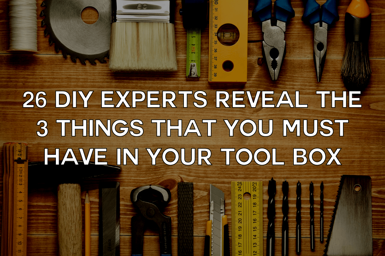toolbox essentials from the DIY experts