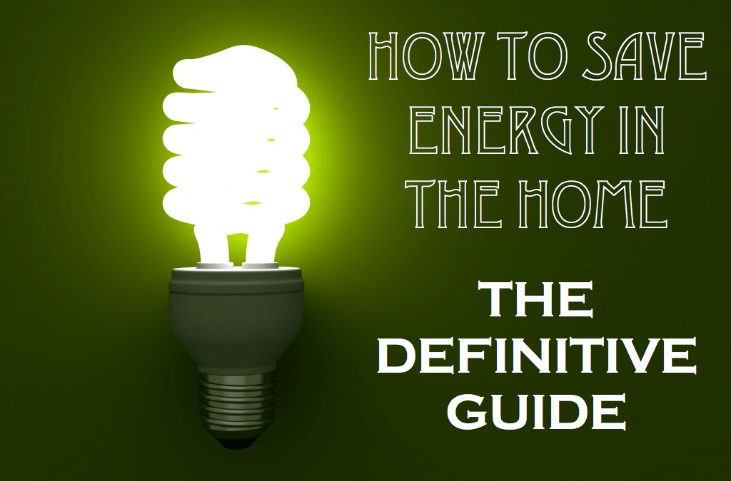 How to Save Energy in the Home: The Definitive Guide